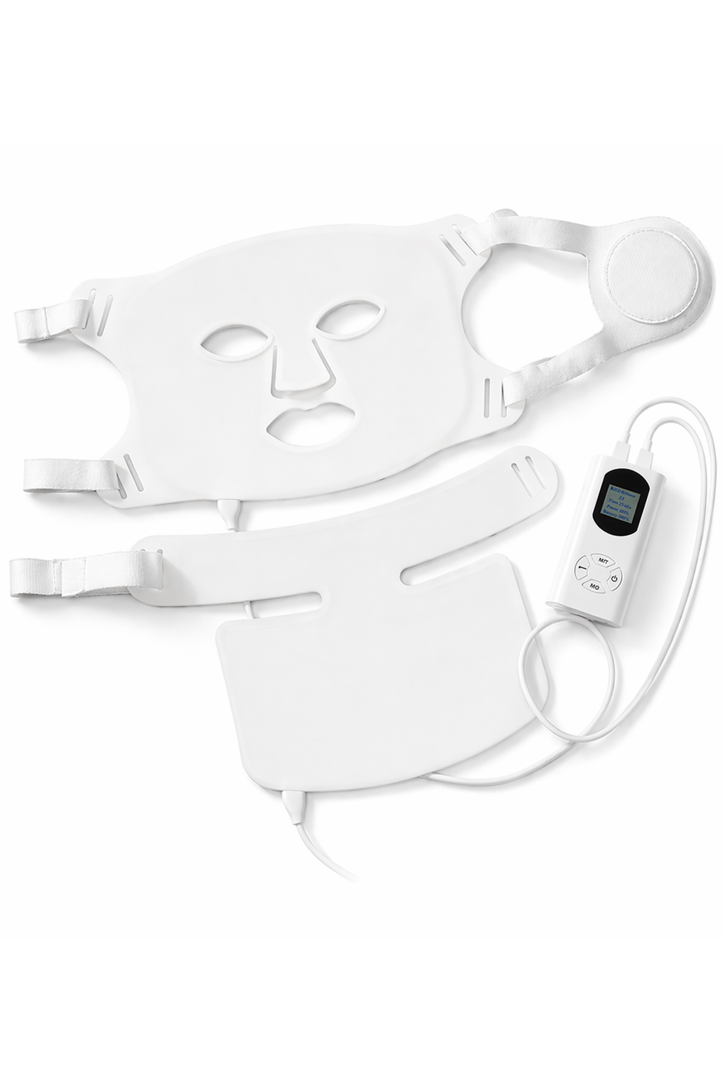 LED Light Therapy Mask and Neck |LED თერაპიის ნიღბის და დეკოლტეს კომპლექტი